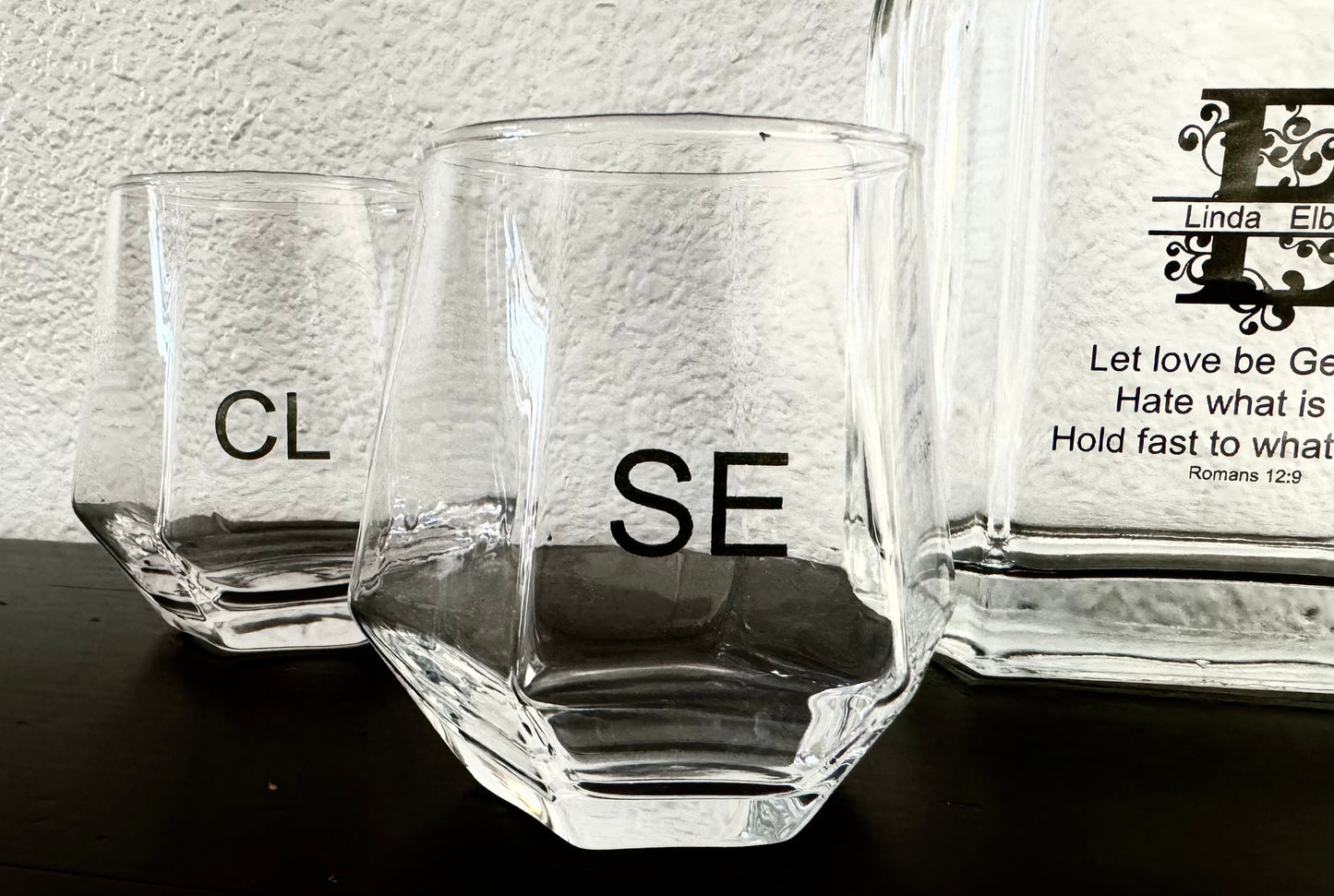 Personalized Decanter Set